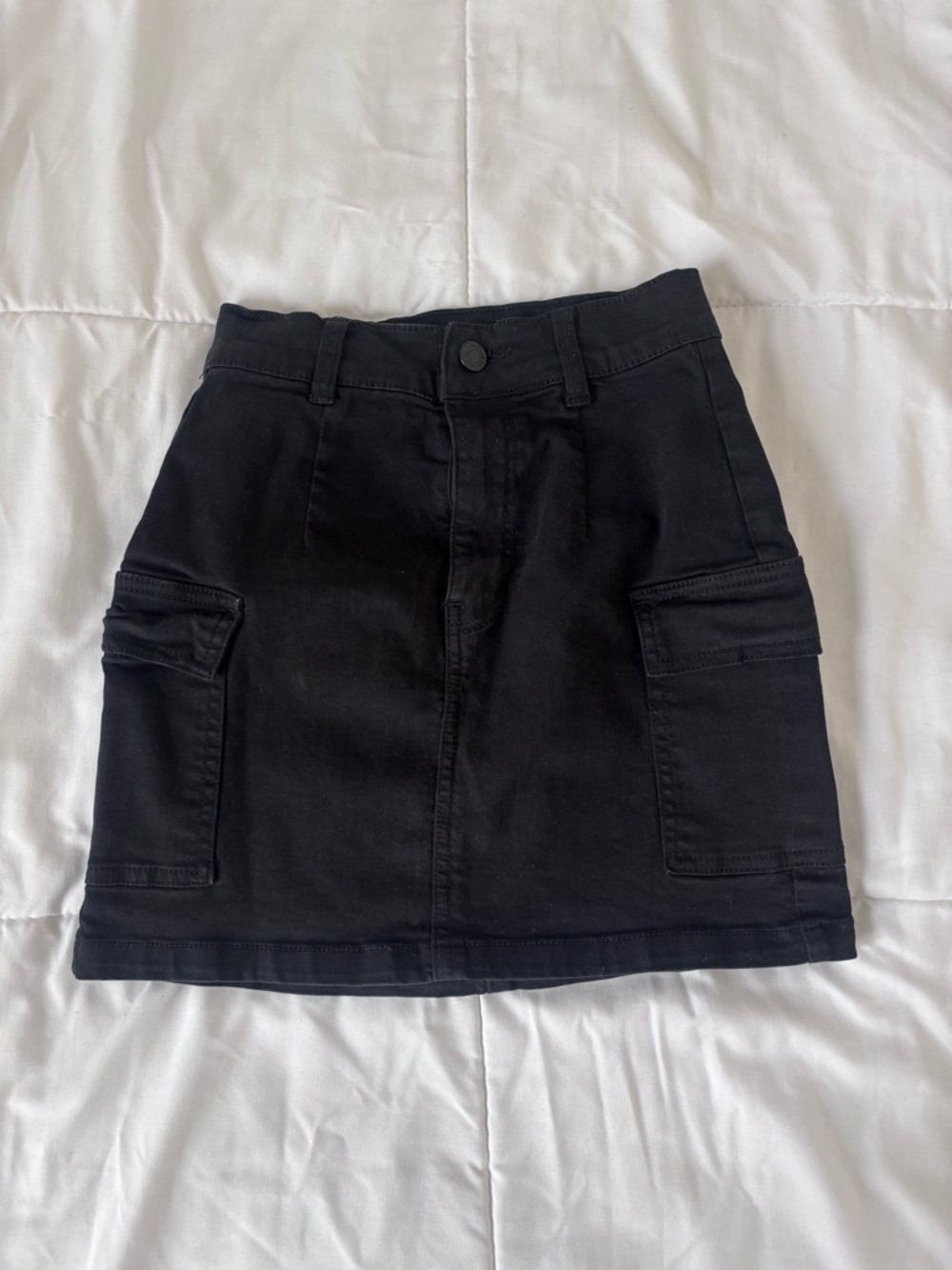 PacSun Black Cargo Mini Skirt